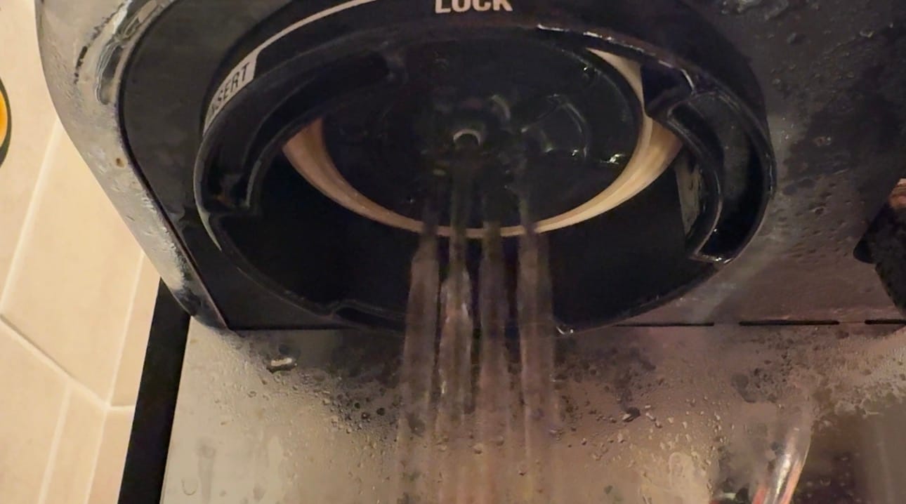 Customer photo review of High Diffusion Espresso Shower Screen - Breville