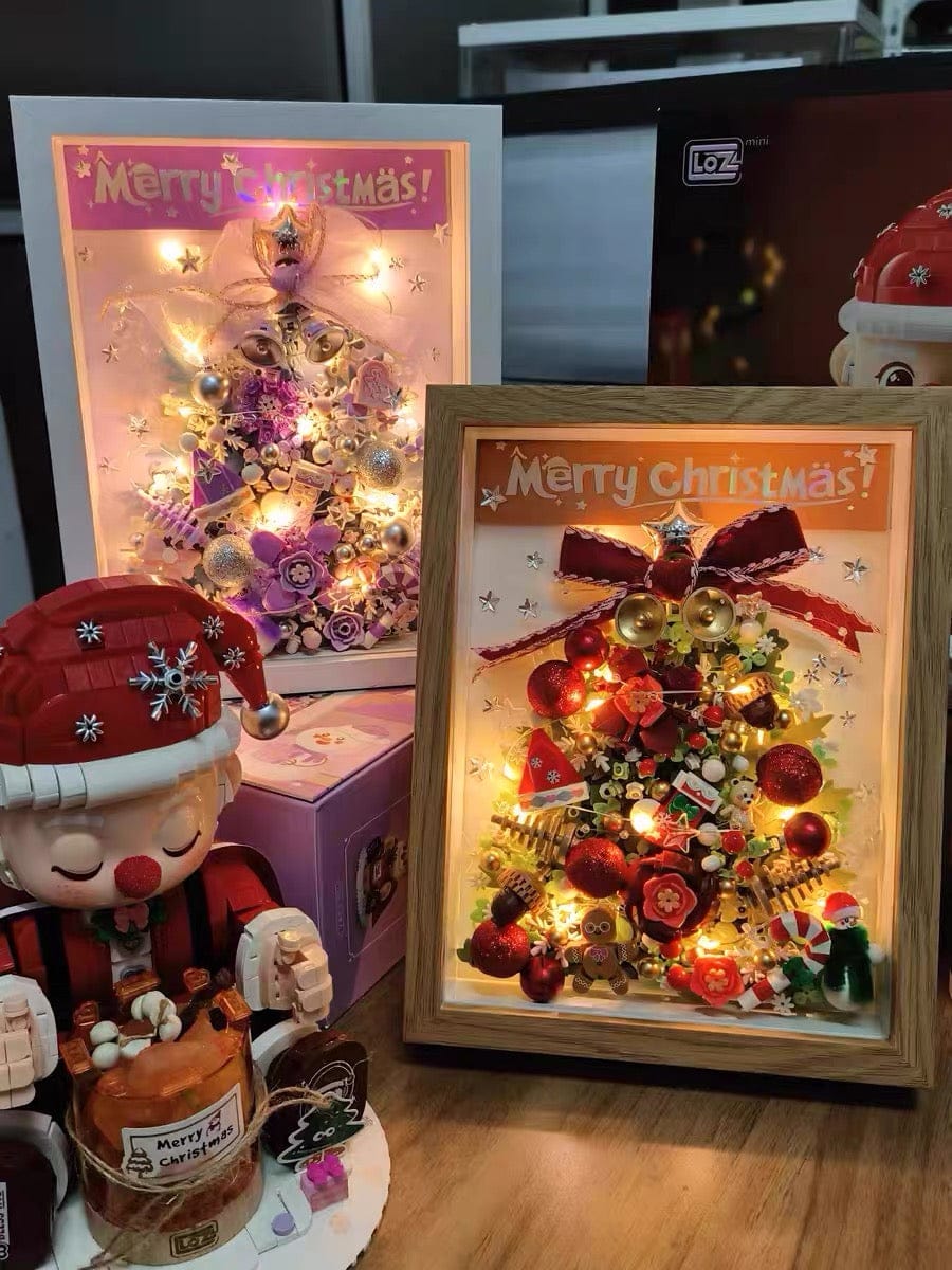 Customer photo review of Purple Christmas Tree Photo Frame(set 1963)