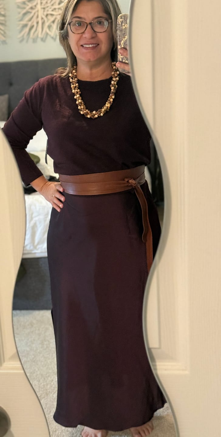 Customer photo review of Wrap Leather Belt