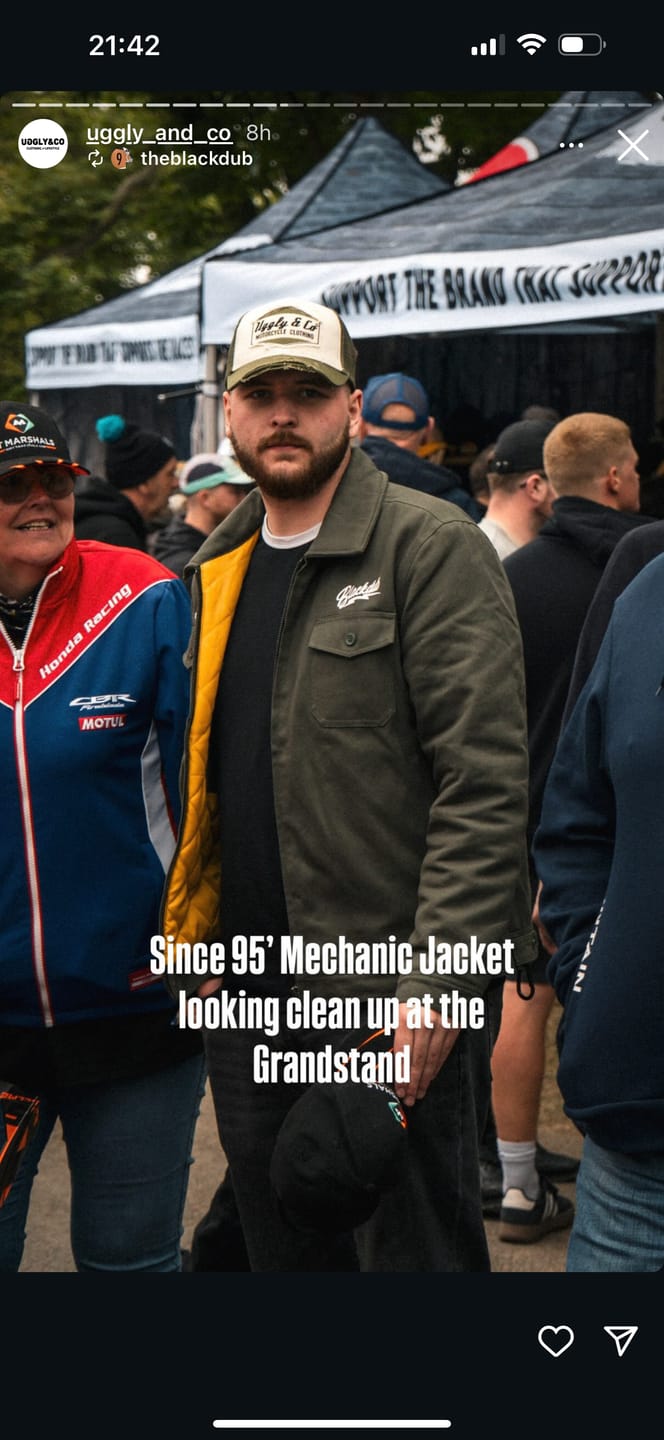 Customer photo review of Since 95' Mechanic Jacket