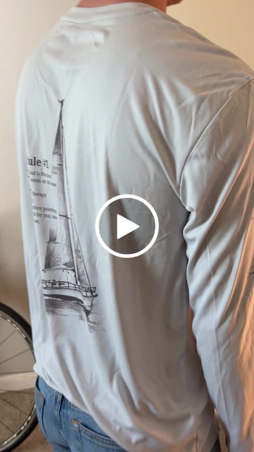 Customer video review of Custom UPF Shirt Long Sleeve