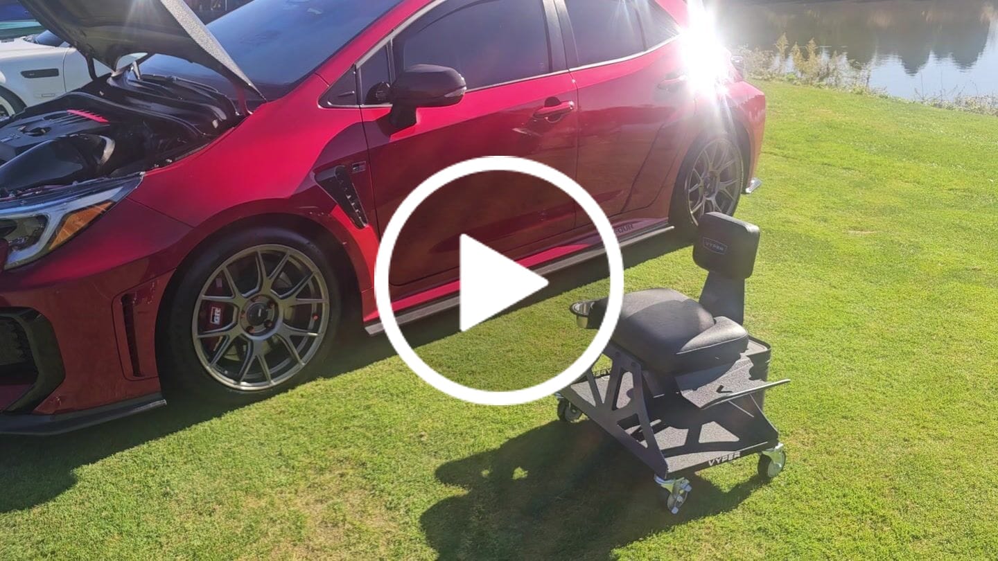 Customer video review of LOW-PRO POLISHER RACK