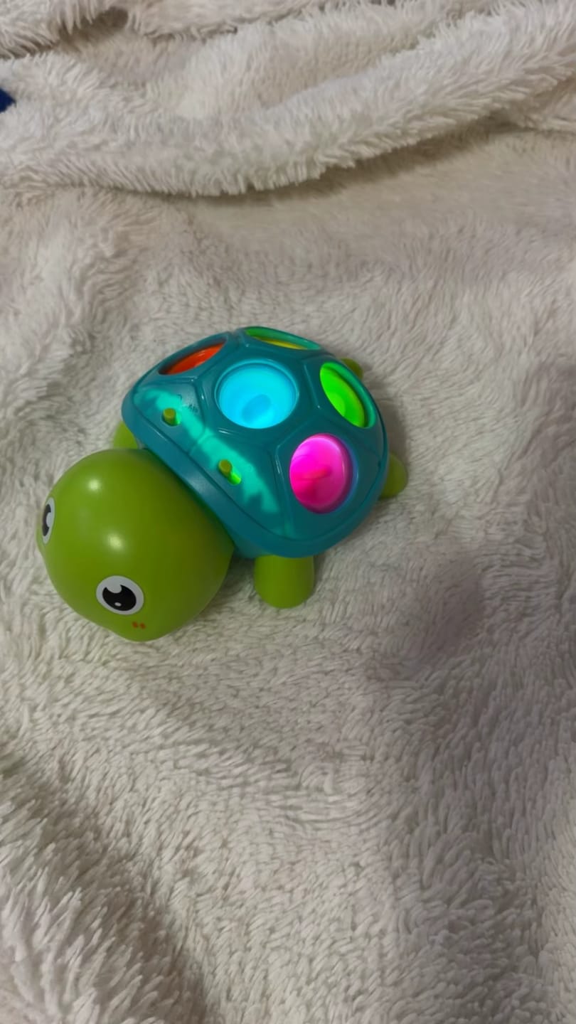 Customer photo review of Tortue sensorielle Montessori