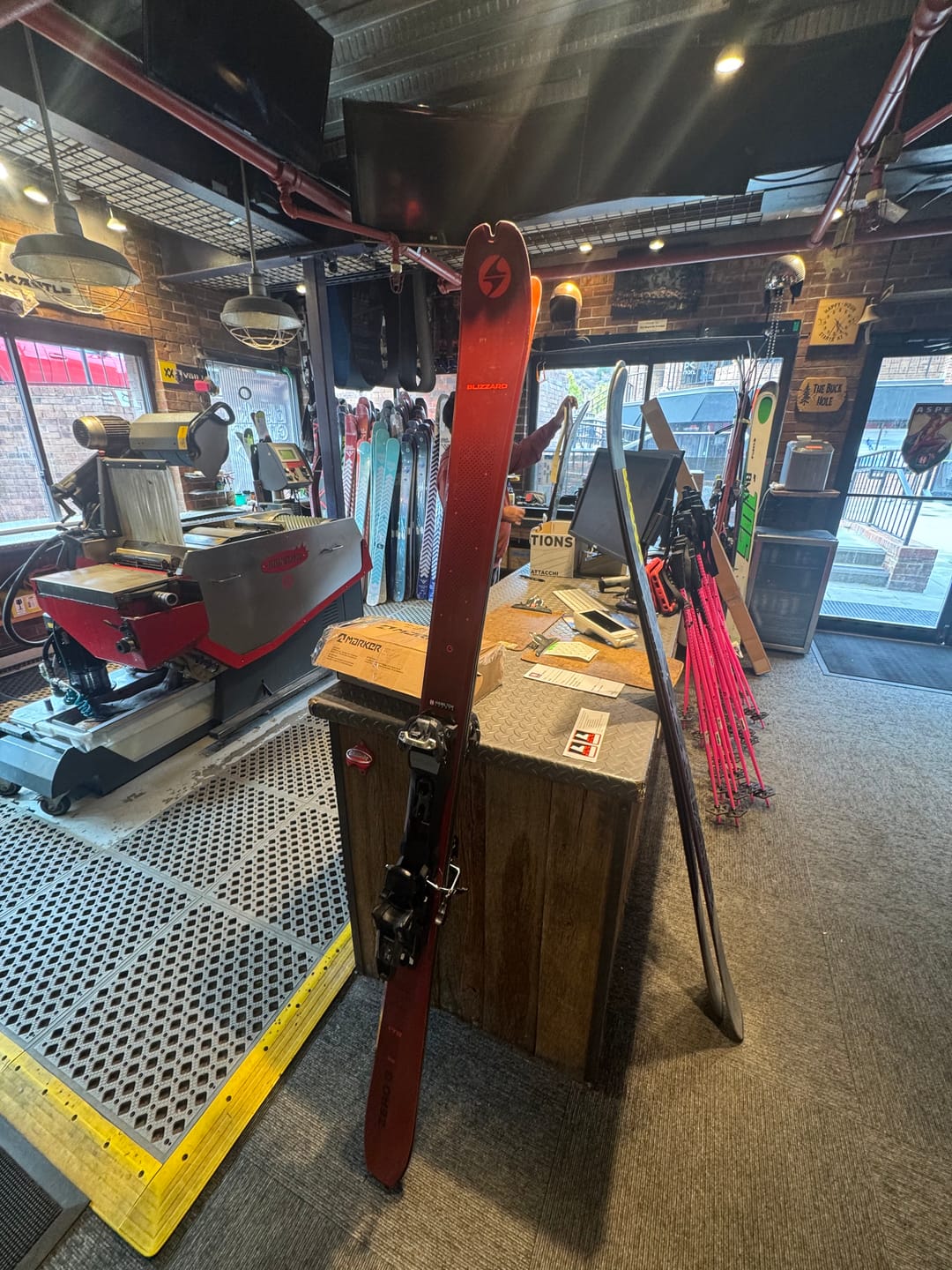 Customer photo review of Marker F12 Tour EPF Ski Bindings - 2027