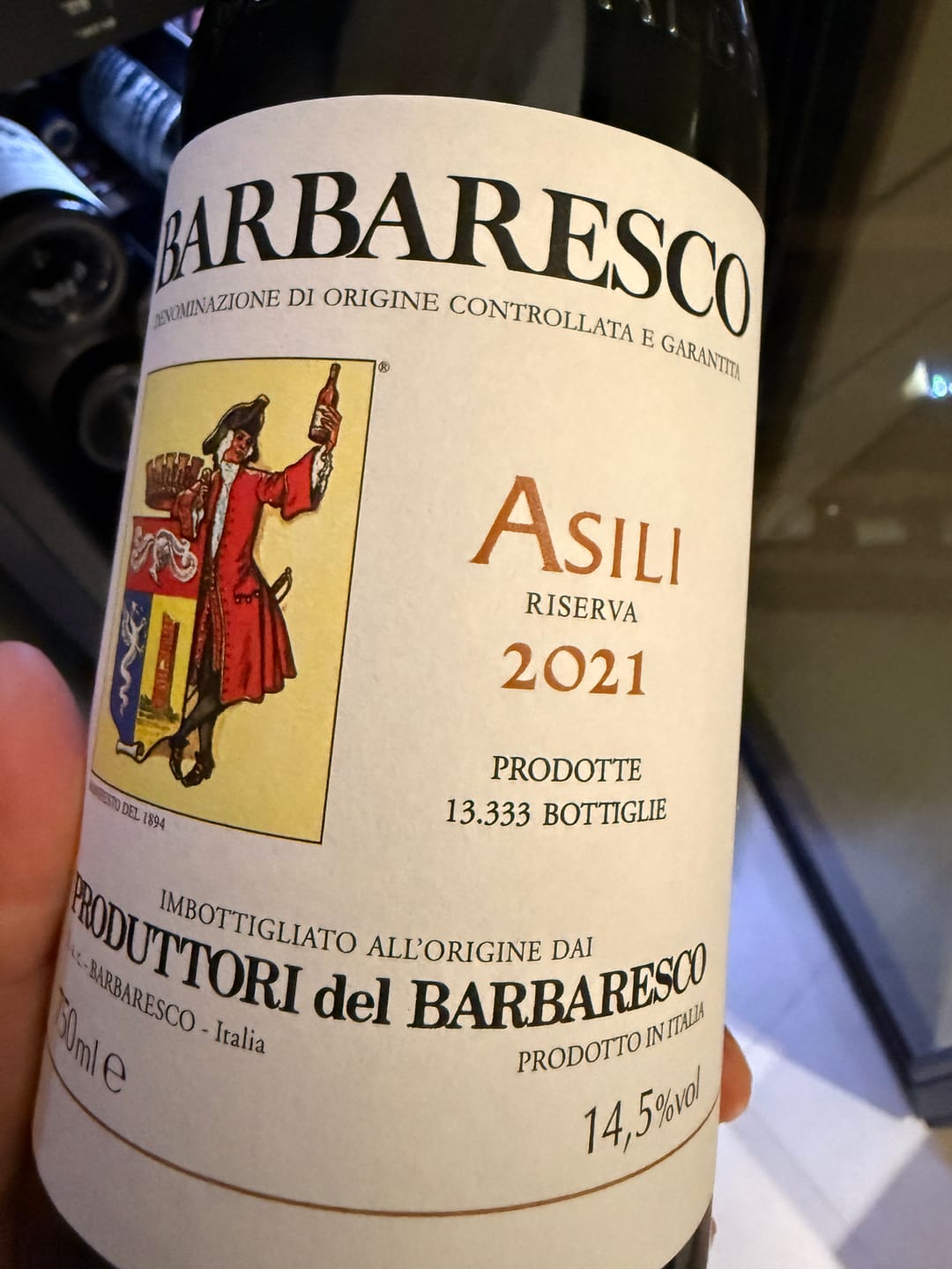 Customer photo review of Produttori del Barbaresco Riserva Asili 2021