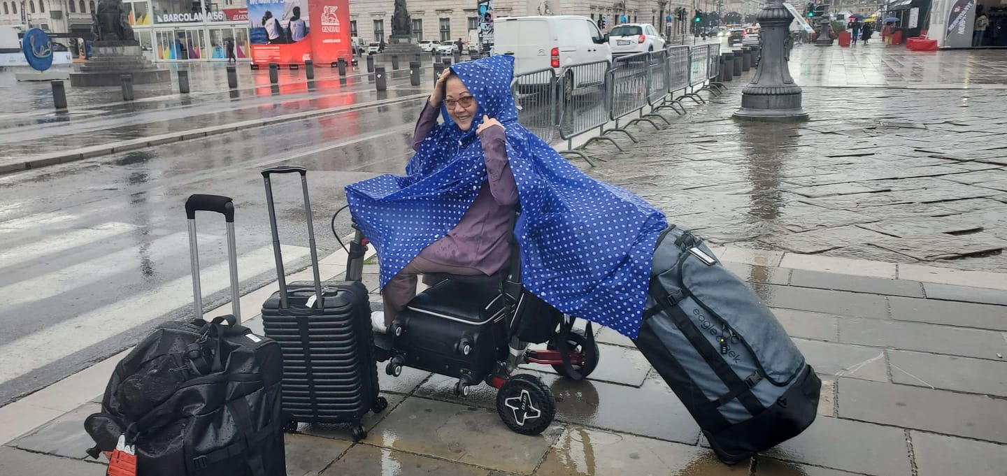 Customer photo review of ATTO Sport Mobility Scooter