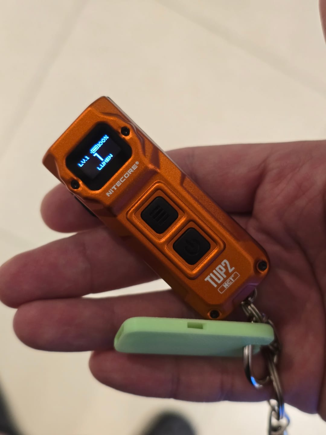 Customer photo review of TUP 2 (Orange) - 1200 lumens