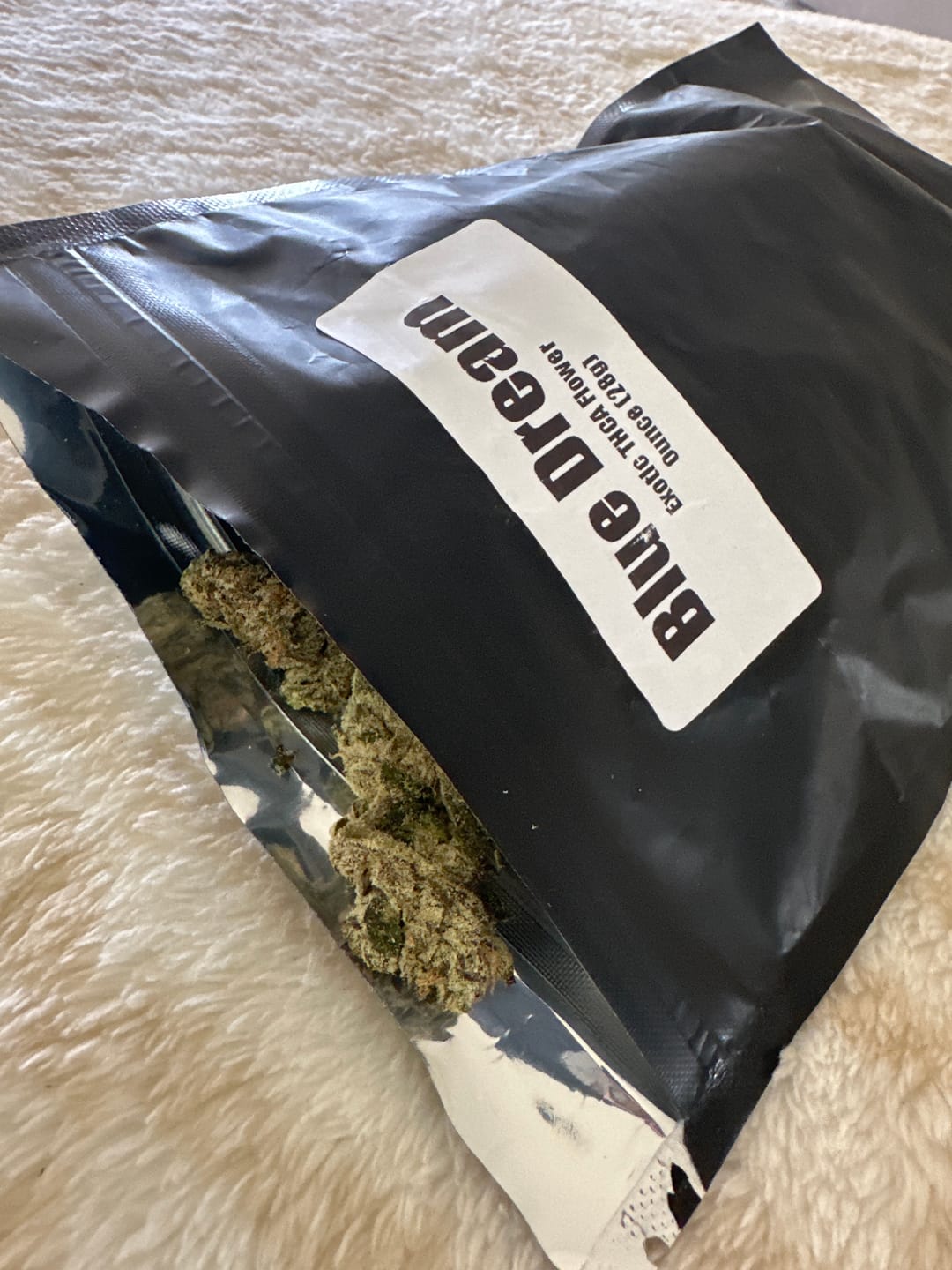 Customer photo review of Blue Dream THCA Flower