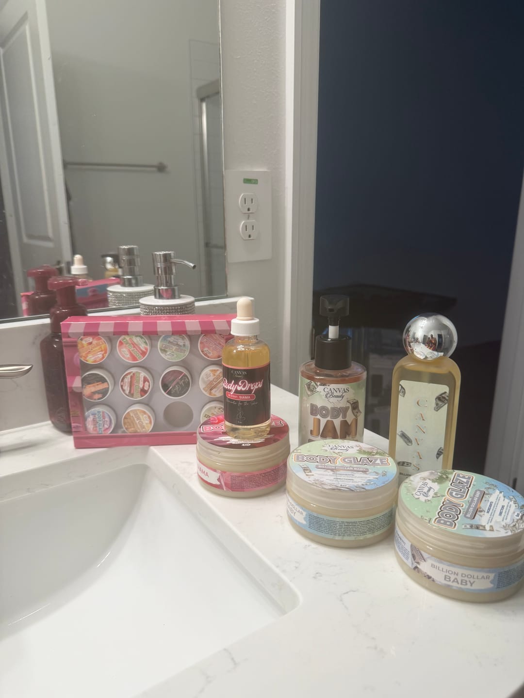 Customer photo review of BODY GLAZE: BILLION DOLLAR BABY