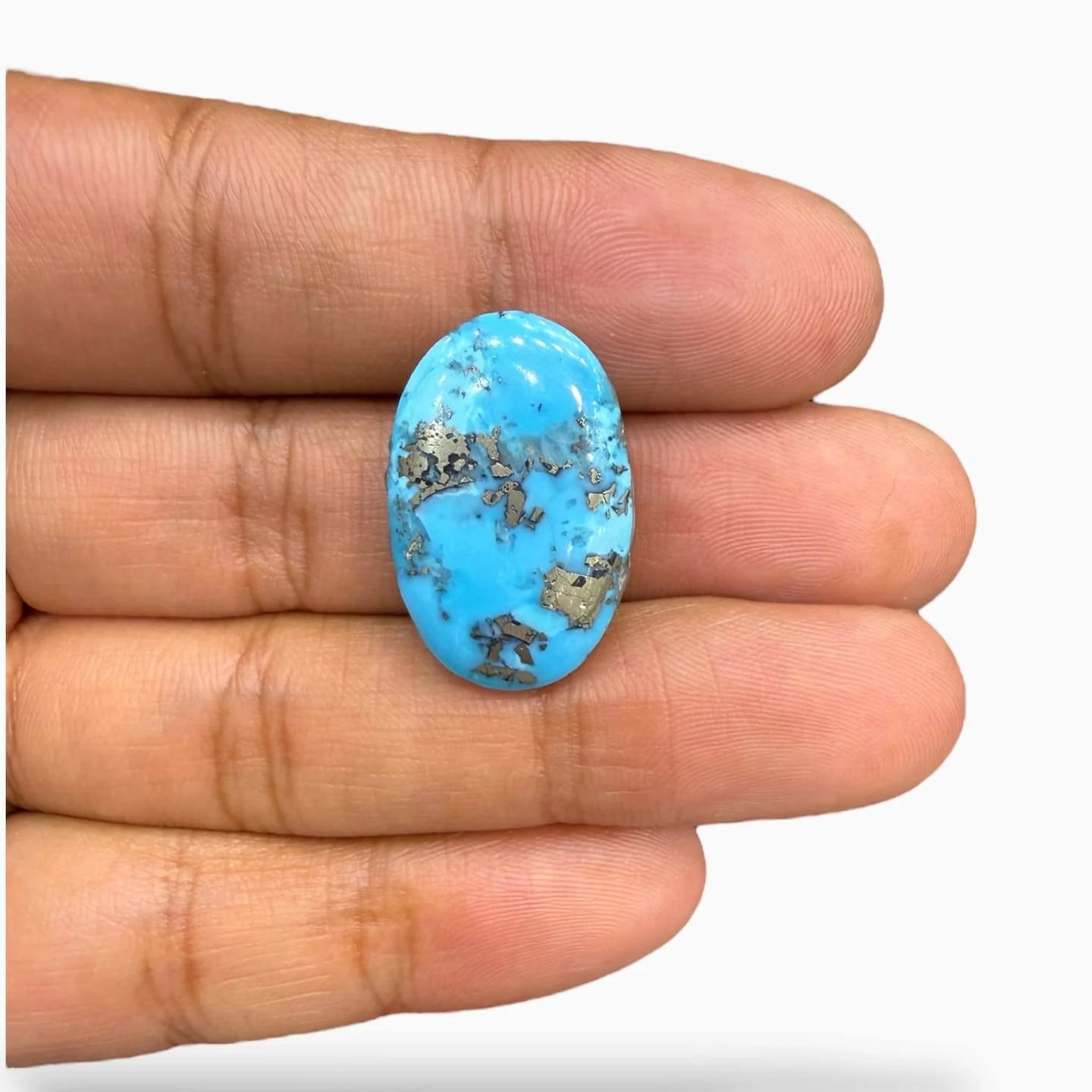 Customer photo review of Natural Irani Firoza Stone – 100% Certified