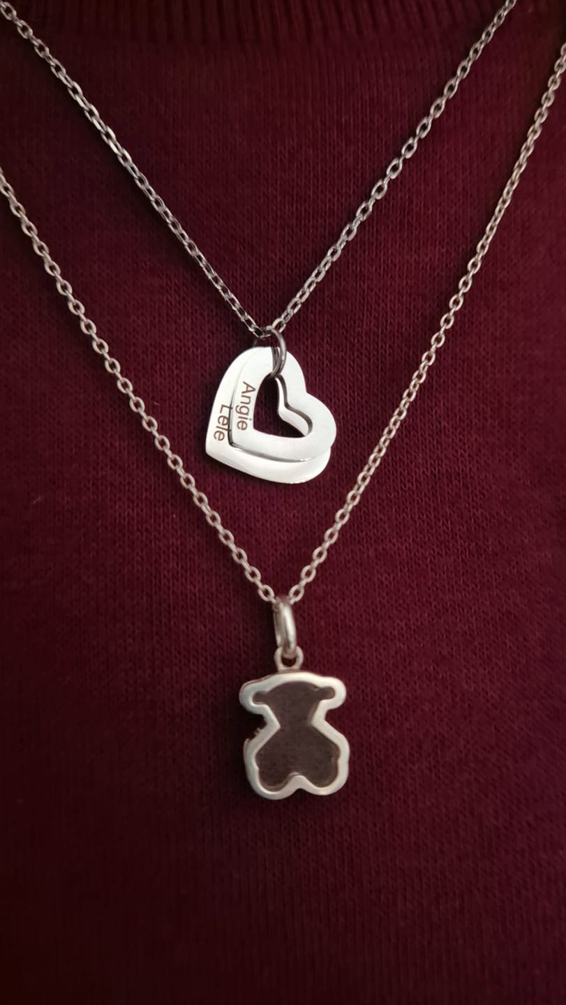 Customer photo review of Collar Affection - Personalizado