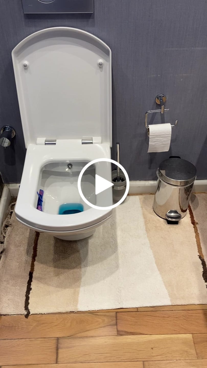 Customer video review of Marble Tekli Banyo Paspası %100 Pamuk 60x100 Kahverengi