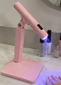 Customer photo review of Mini UV Nail Lamp