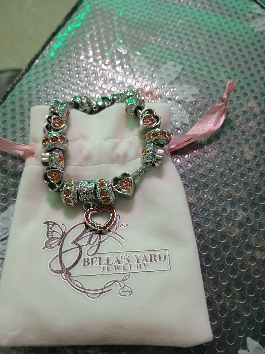 Customer photo review of Birthstone Bracelets
