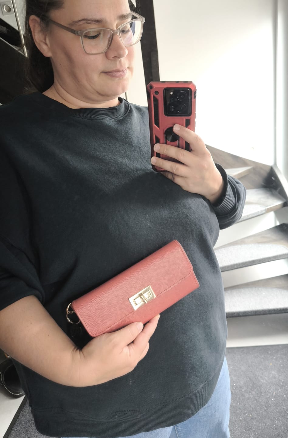 Customer photo review of DIY-Box: The Flap Wallet