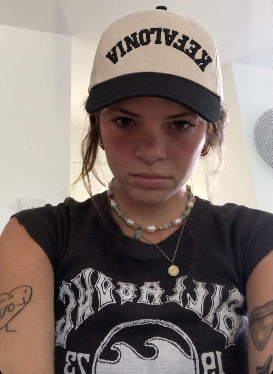 Customer photo review of Custom Snapback Hat - Personalized Upside Down Snapback Hat