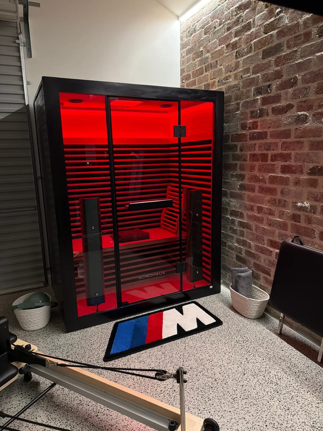 Customer photo review of 3 Person Full Spectrum Infrared Sauna with WiFi