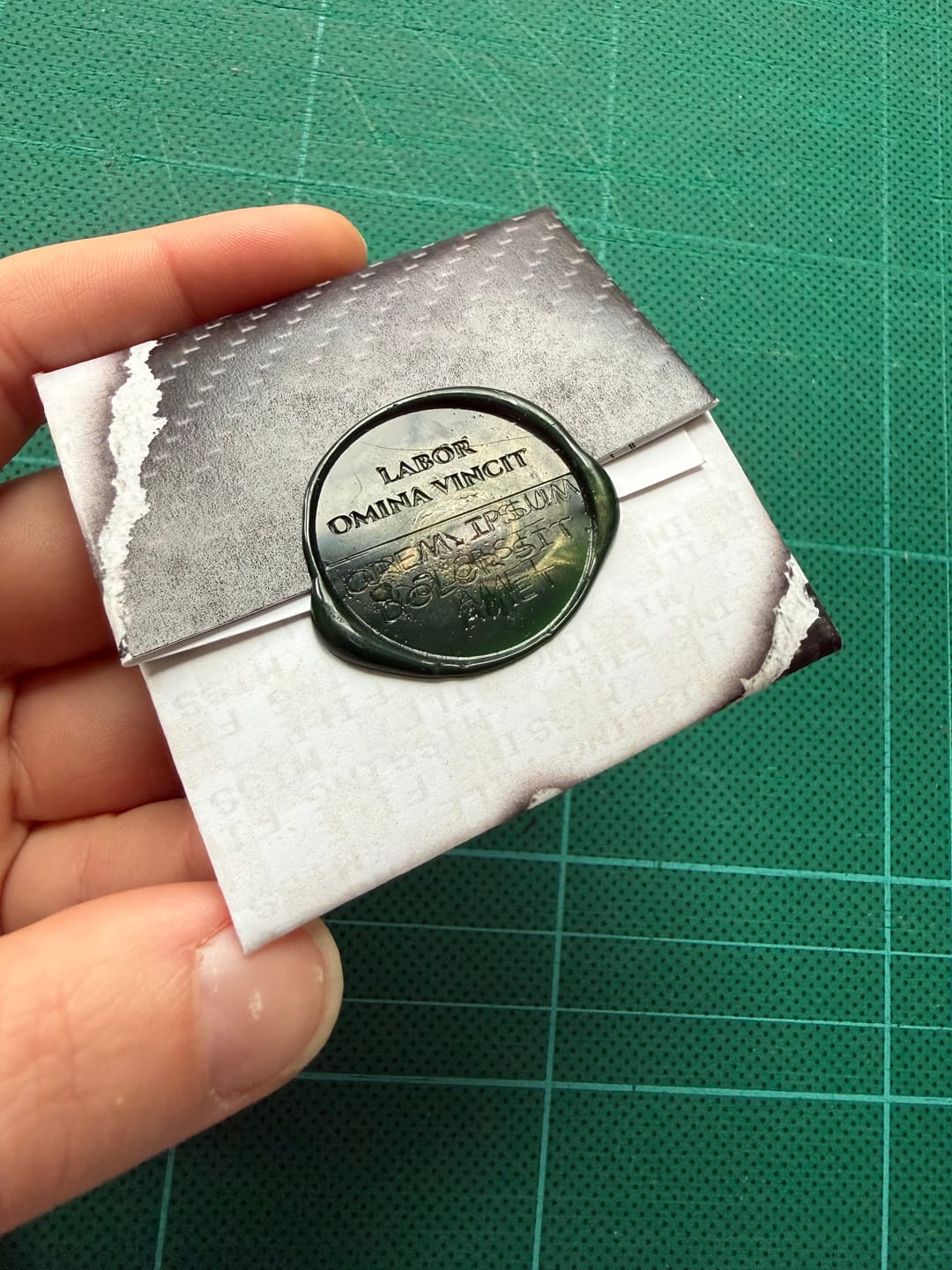 Customer photo review of Shire Post Mint Done Right, Done Quick - Decision Maker Coin in Solid Copper