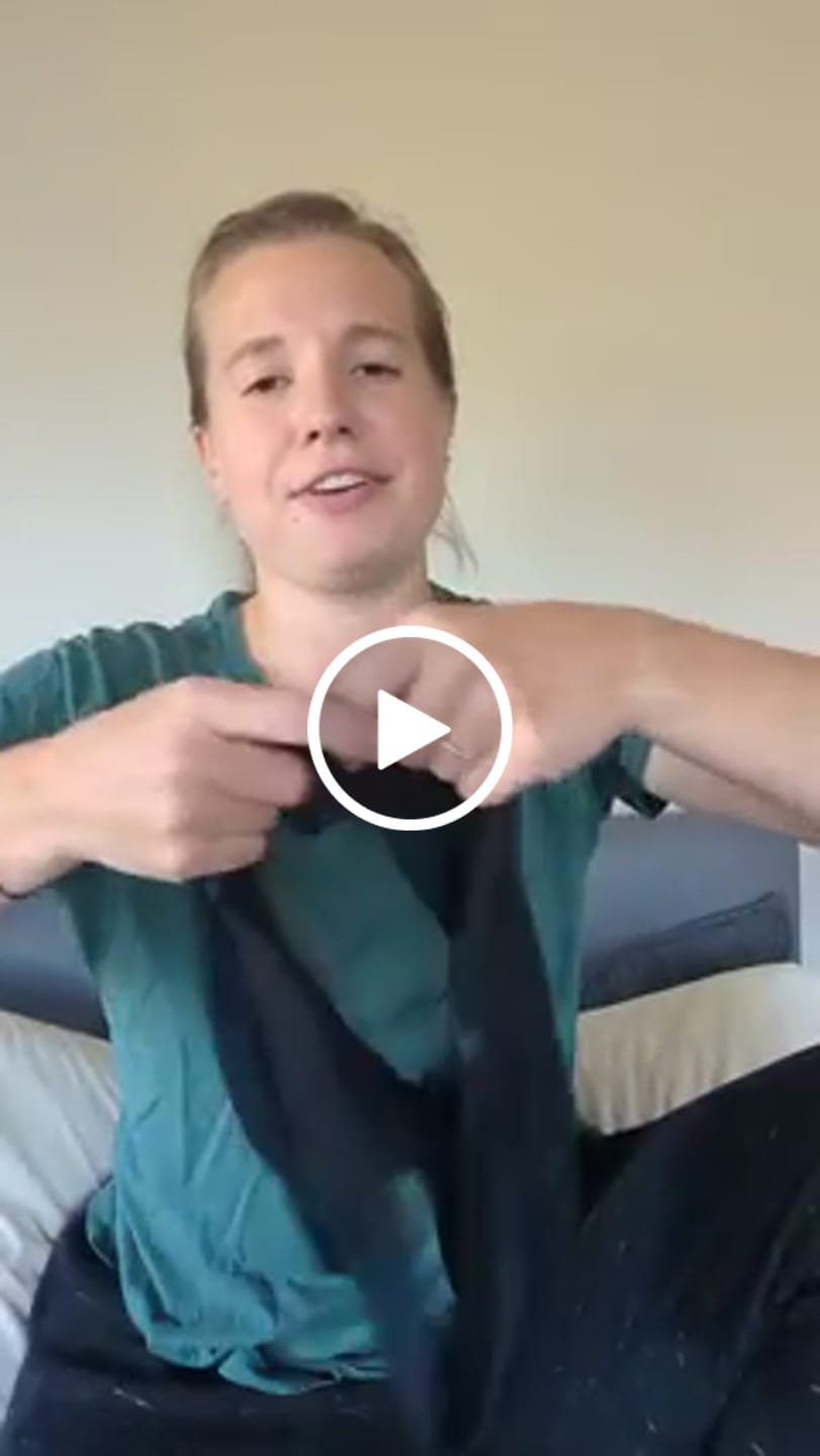 Customer video review of Leakproof Comfort Brief