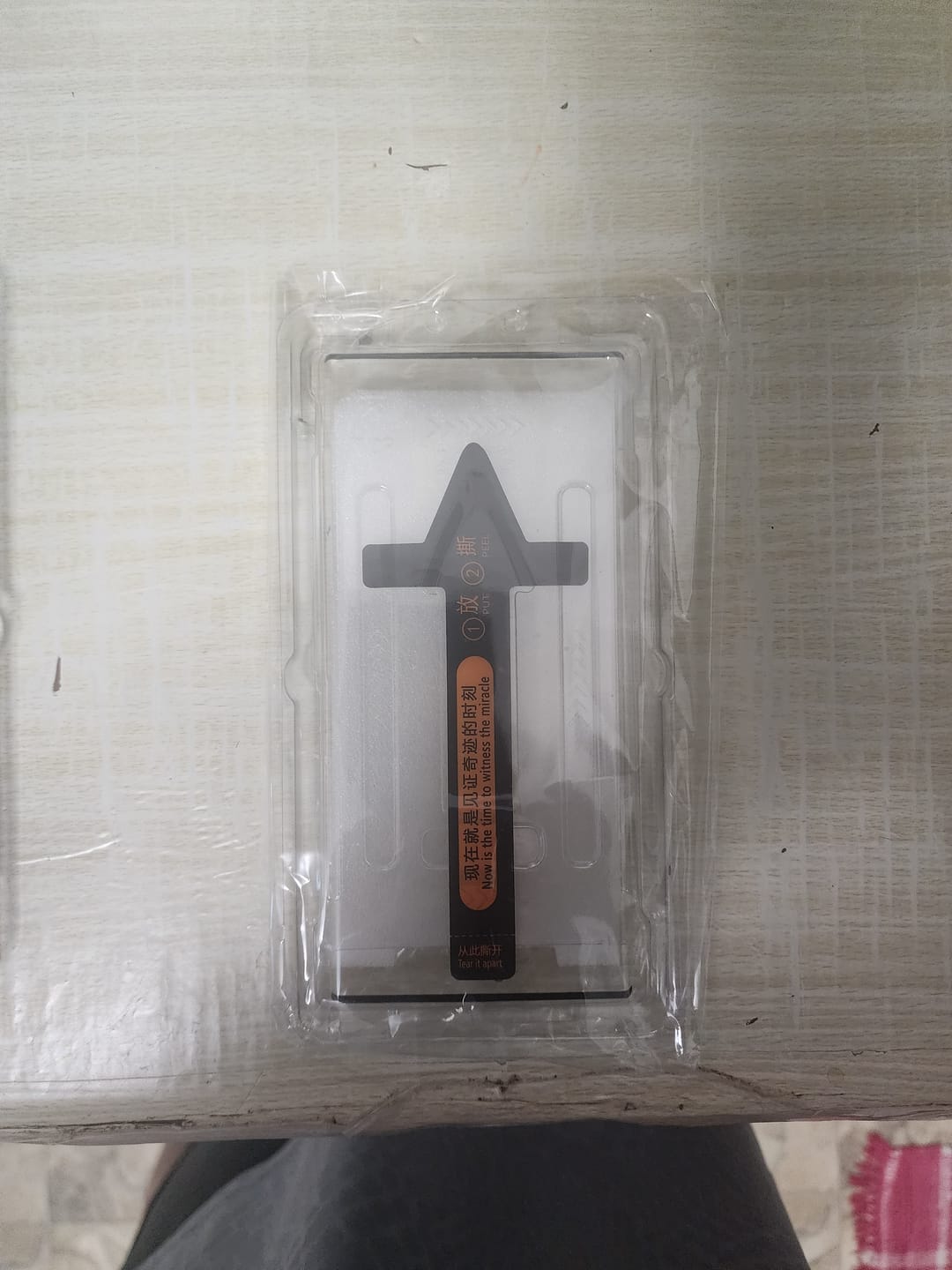 Customer photo review of 3 in 1 Screen Protector - Samsung-S