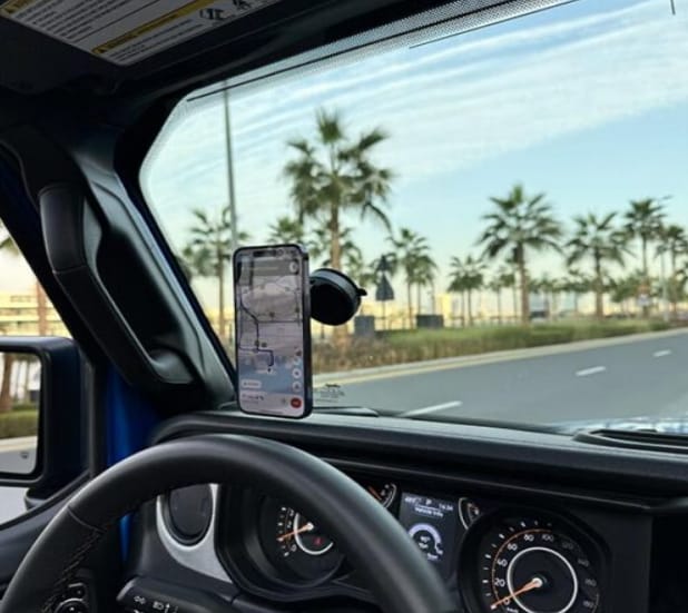 Customer photo review of מעמד וואקום לטלפון