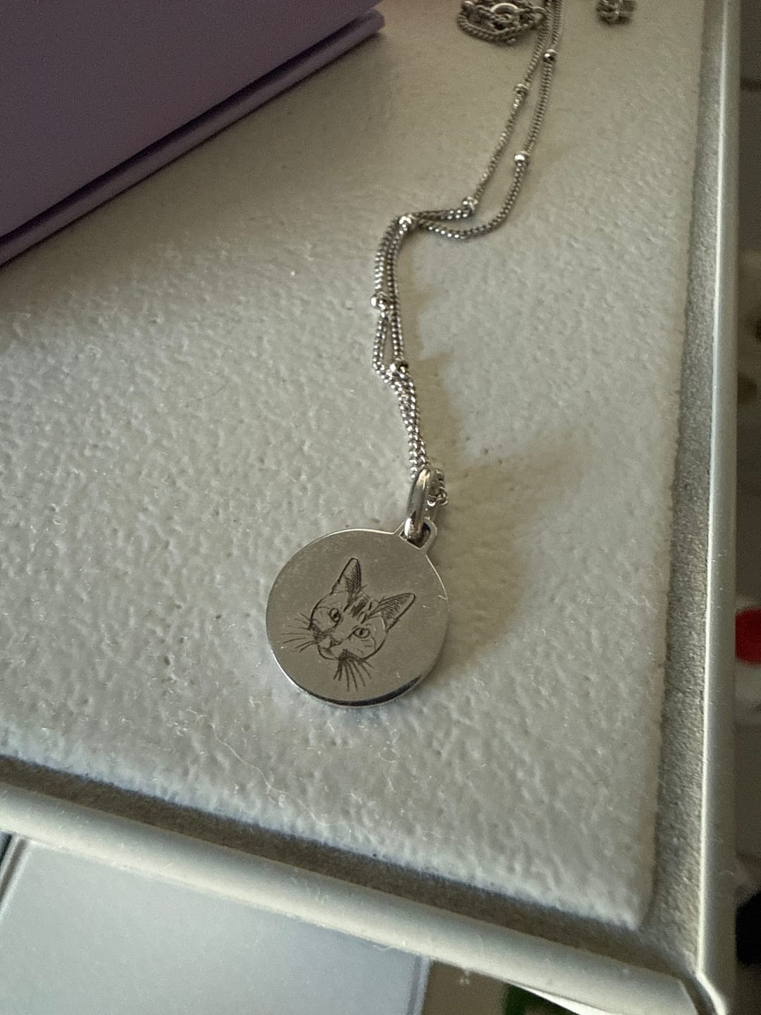 Customer photo review of Silberkette