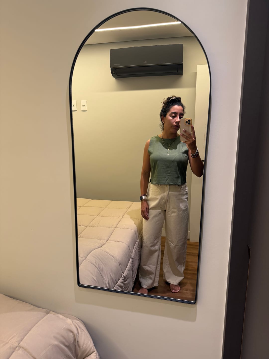 Customer photo review of Regata Angico Verde Escuro