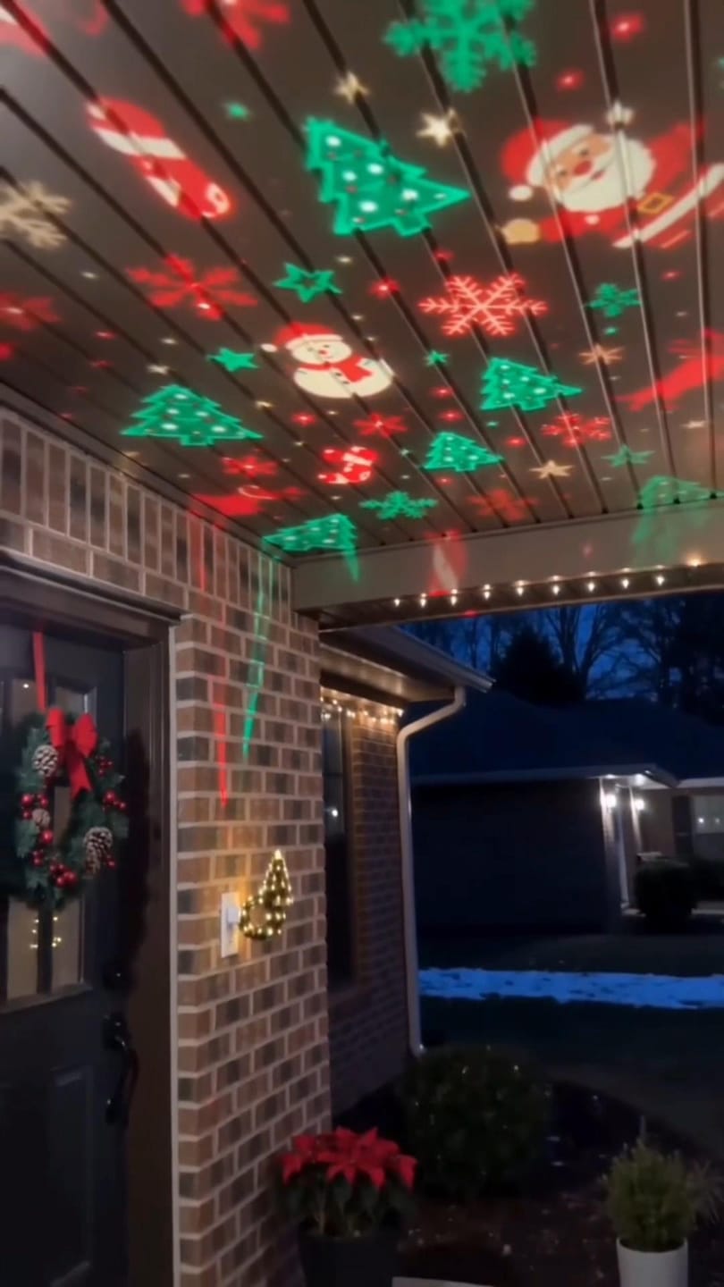 Customer photo review of Proyector de Navidad