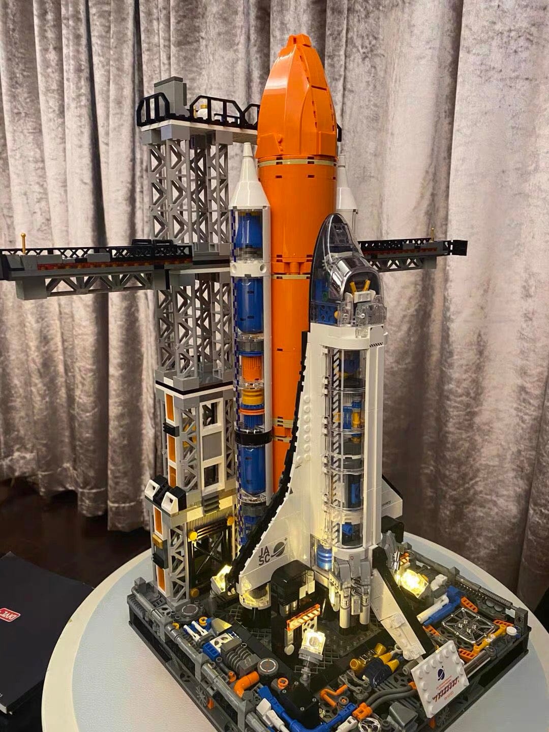 Customer photo review of Space Shuttle Building Blocks Kit 2,226 Pcs NASA-Inspired Model STEM Space Toy