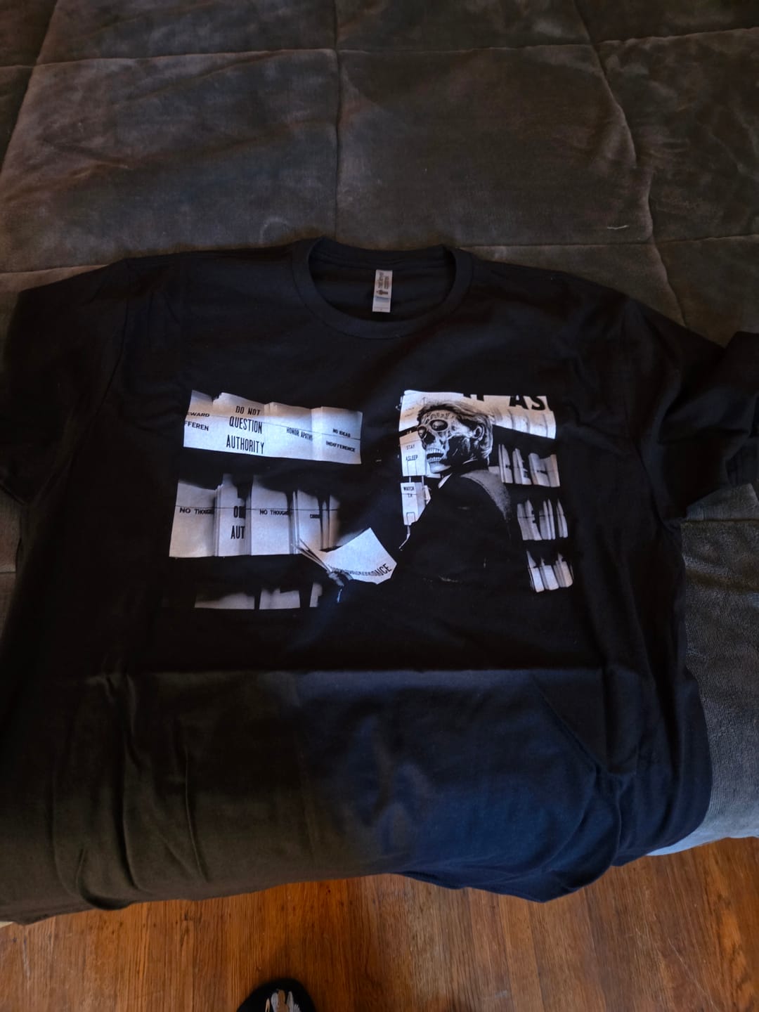 Customer photo review of They Live | Obey | Tee