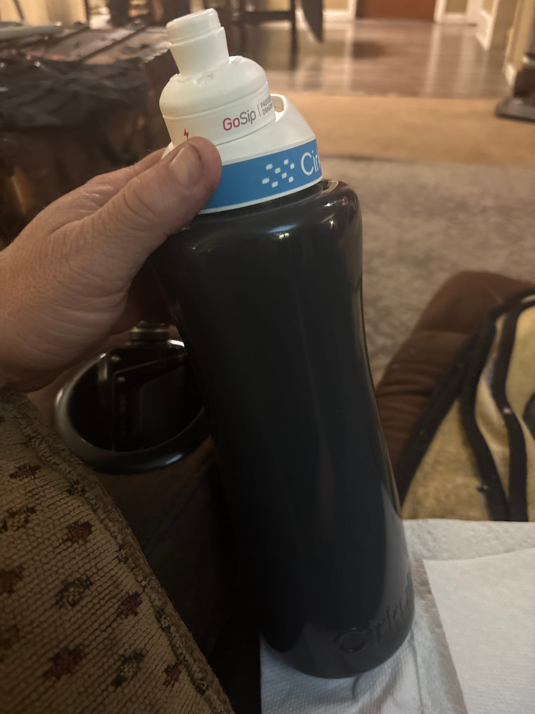 Customer photo review of 42oz. Stainless Steel Bottle
