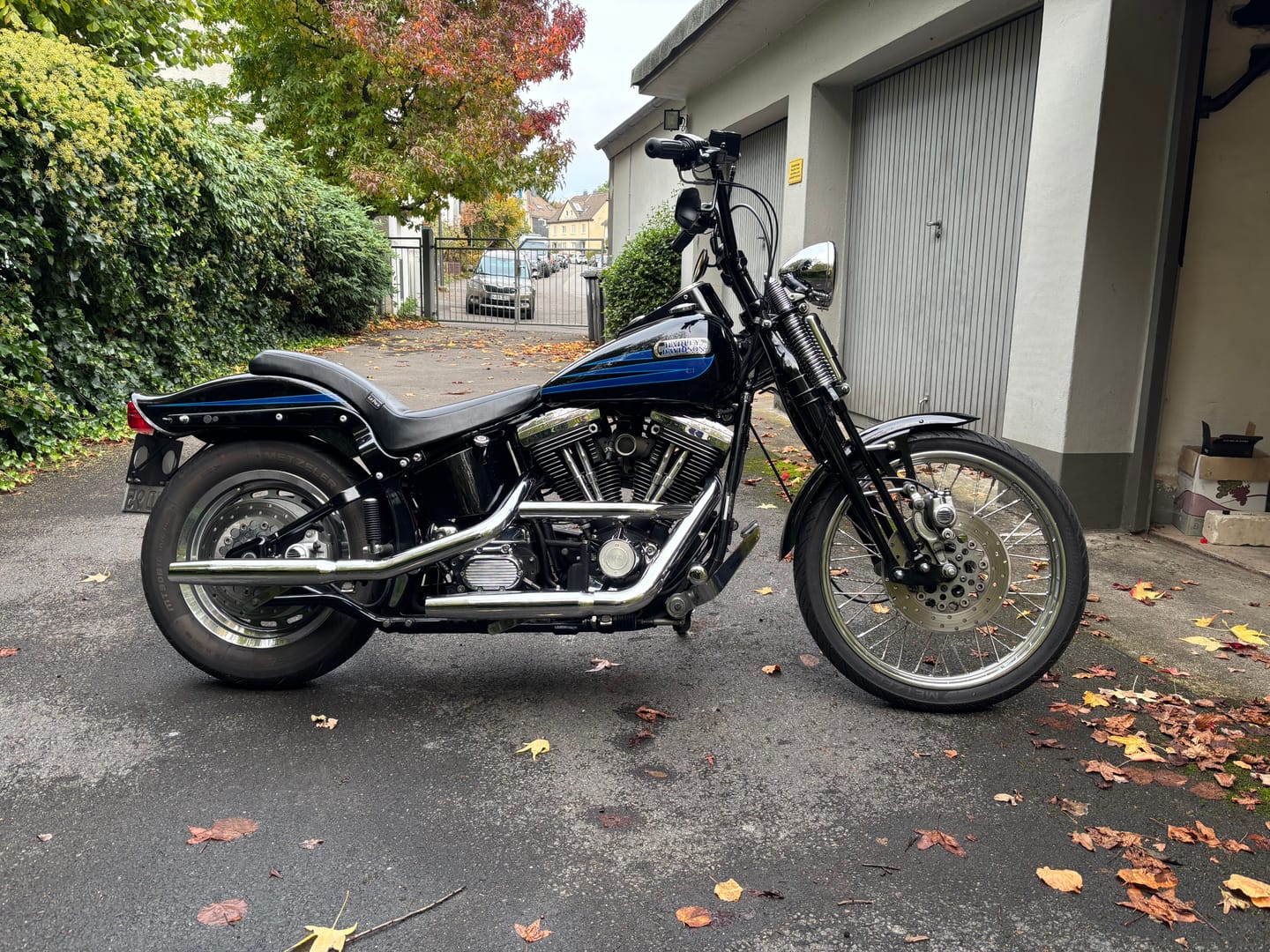 Customer photo review of Cobra Doppelsitzbank Smooth für Softail 86-99