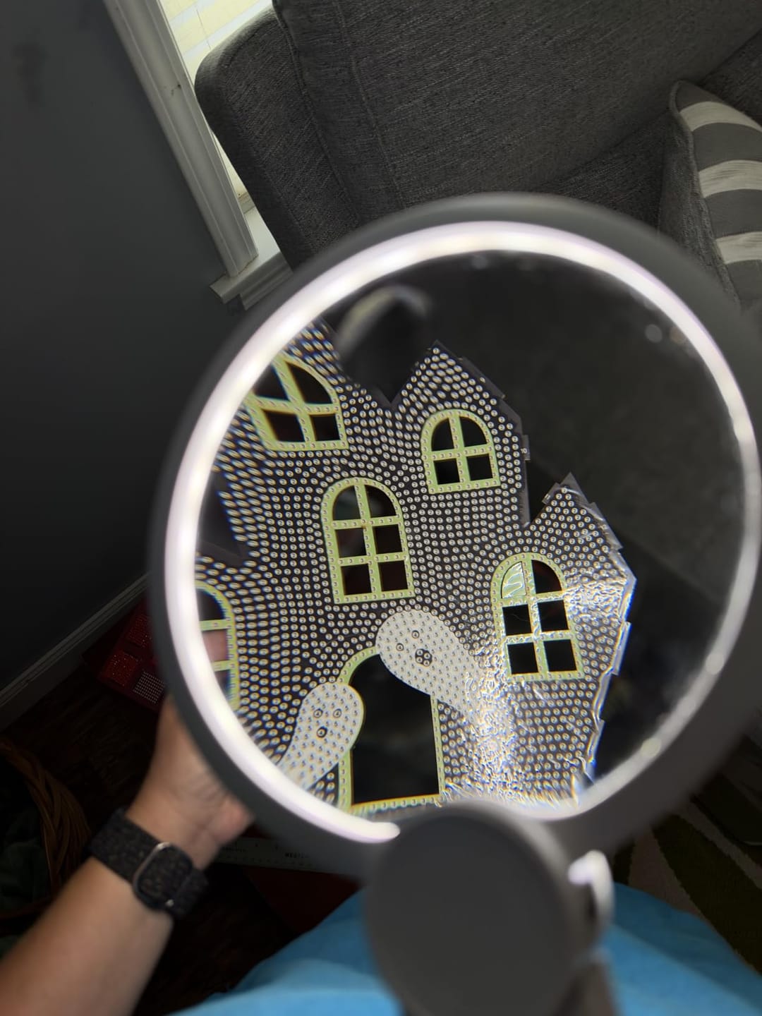 Customer photo review of CrochetMate – LED Magnifier