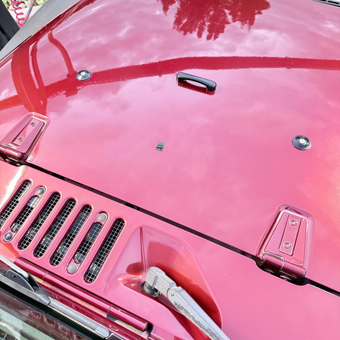 Customer photo review of CMM Offroad Jeep Hood Kit