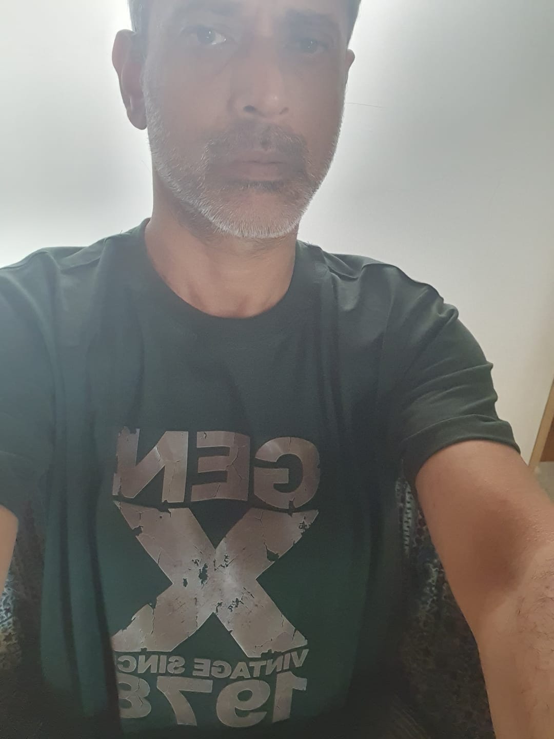 Customer photo review of Gen X Vintage Since 1978 T-Shirt