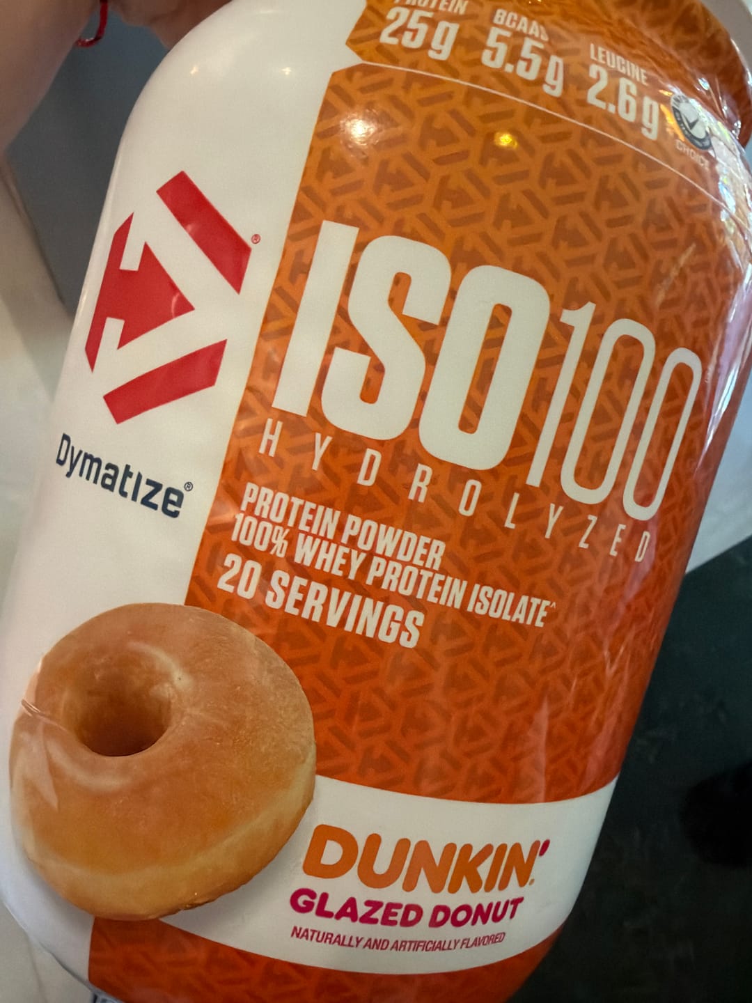 Customer photo review of Iso 100 1,4 lbs - Versión limitada Dunkin