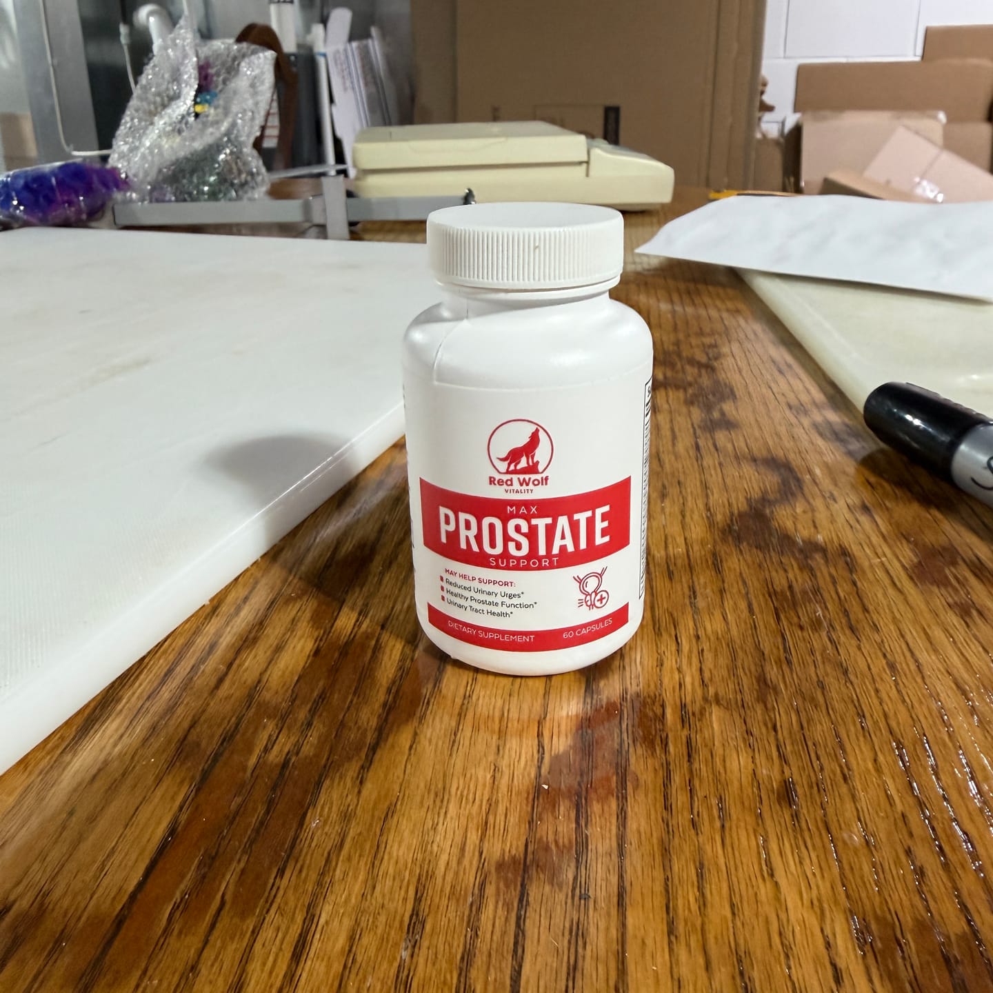 Customer photo review of Max Prostate Support
