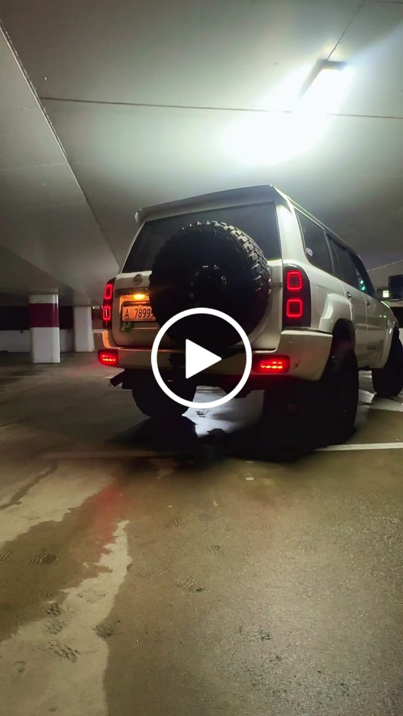 Customer video review of Nissan Patrol GU Y61 LED Tail Light Bundle