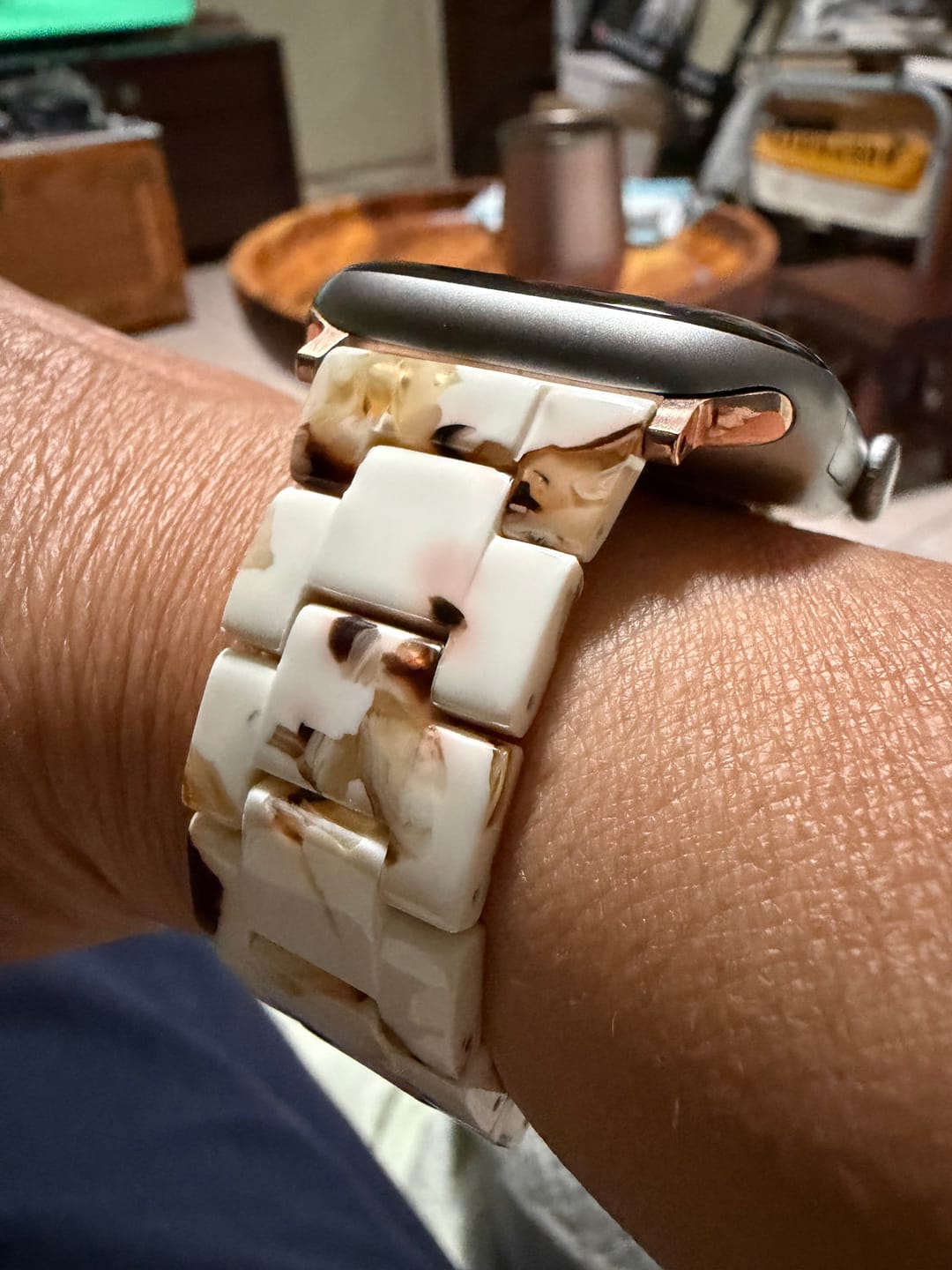 Customer photo review of Perla Ceramic Strap