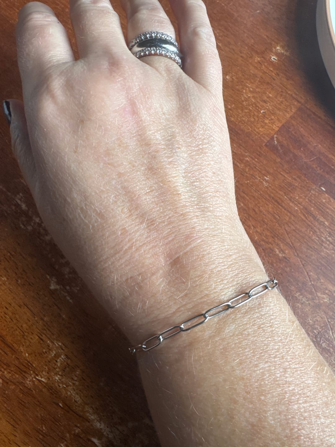 Customer photo review of Maui Paperclip Bracelet (Bundle)