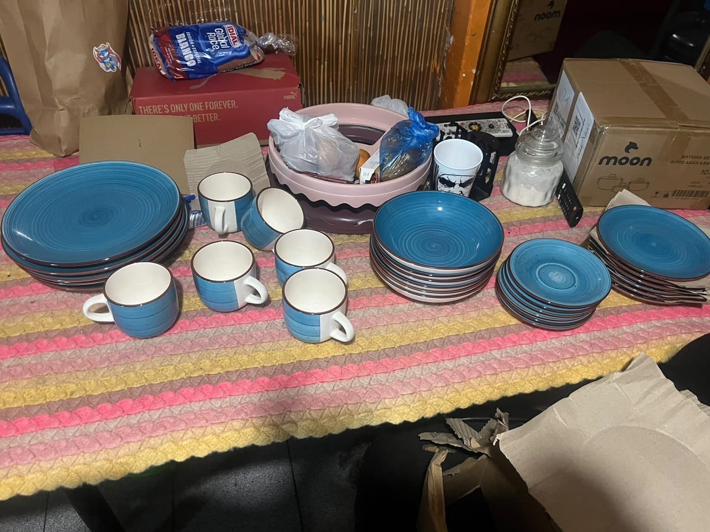 Customer photo review of Juego de Vajilla 30 Piezas Lorenza