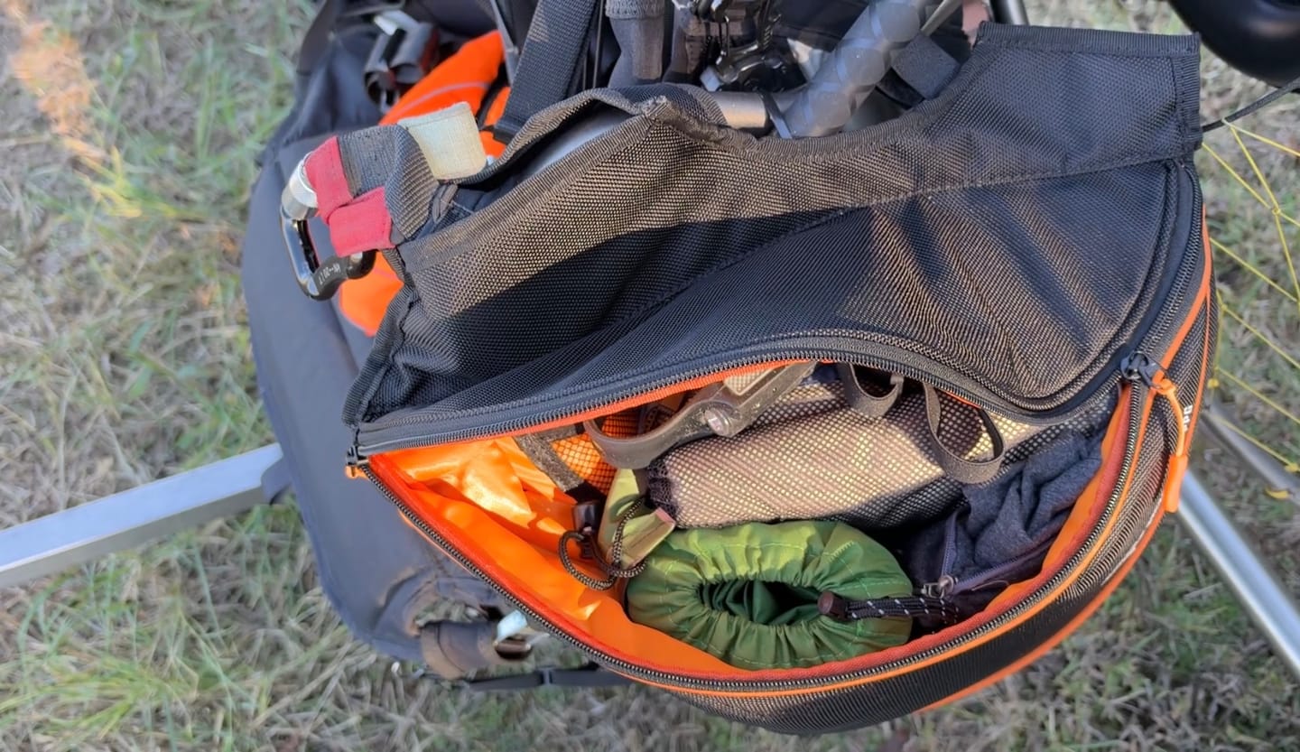 Customer photo review of Saddle Bags