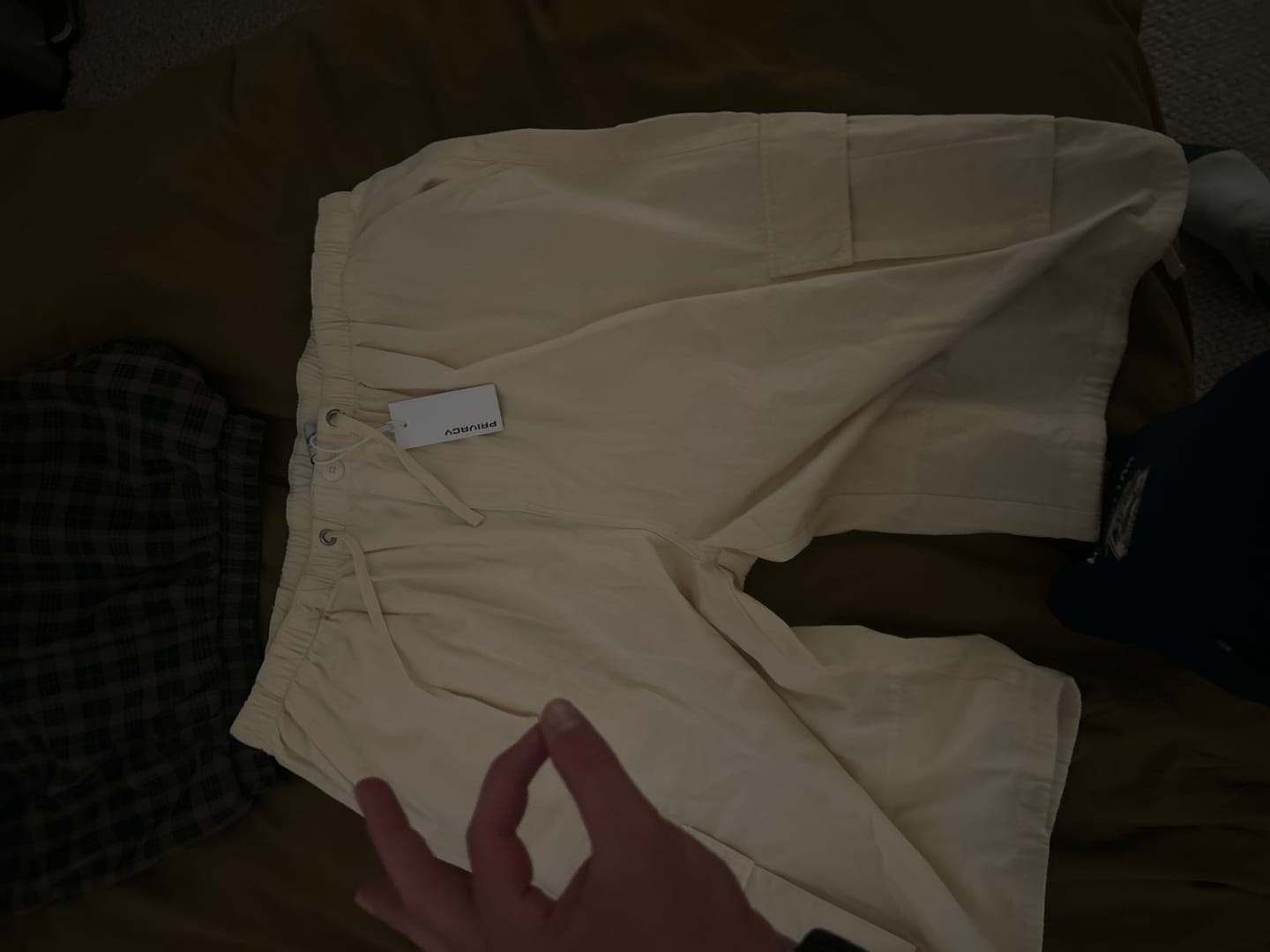 Customer photo review of Havana Cargo Shorts - Butter