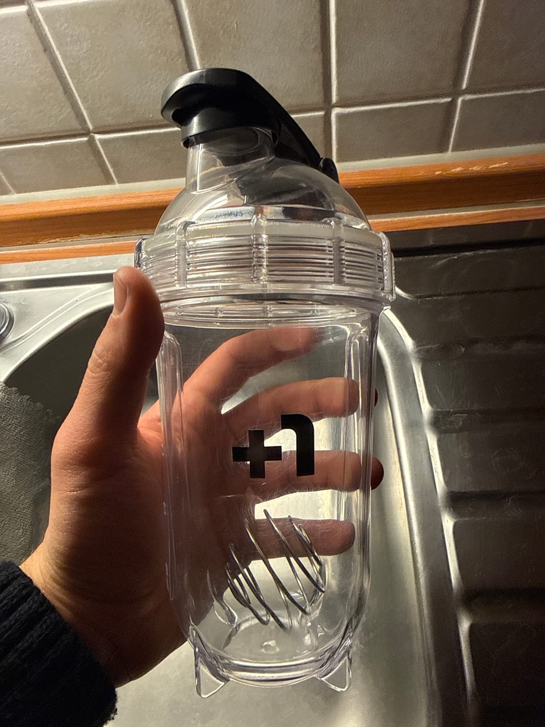 Customer photo review of +1© GRENADE SHAKER BOTTLE (500ml)