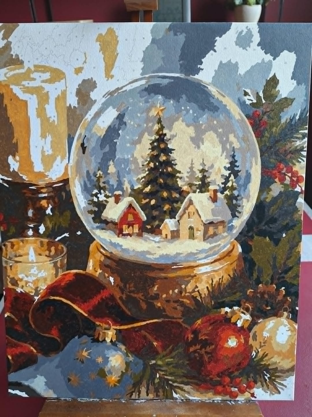 Customer photo review of Boule à neige de Noël