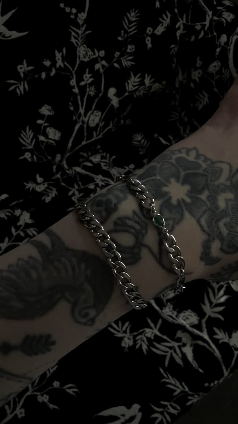 Customer photo review of Vanity Stack Bracelet