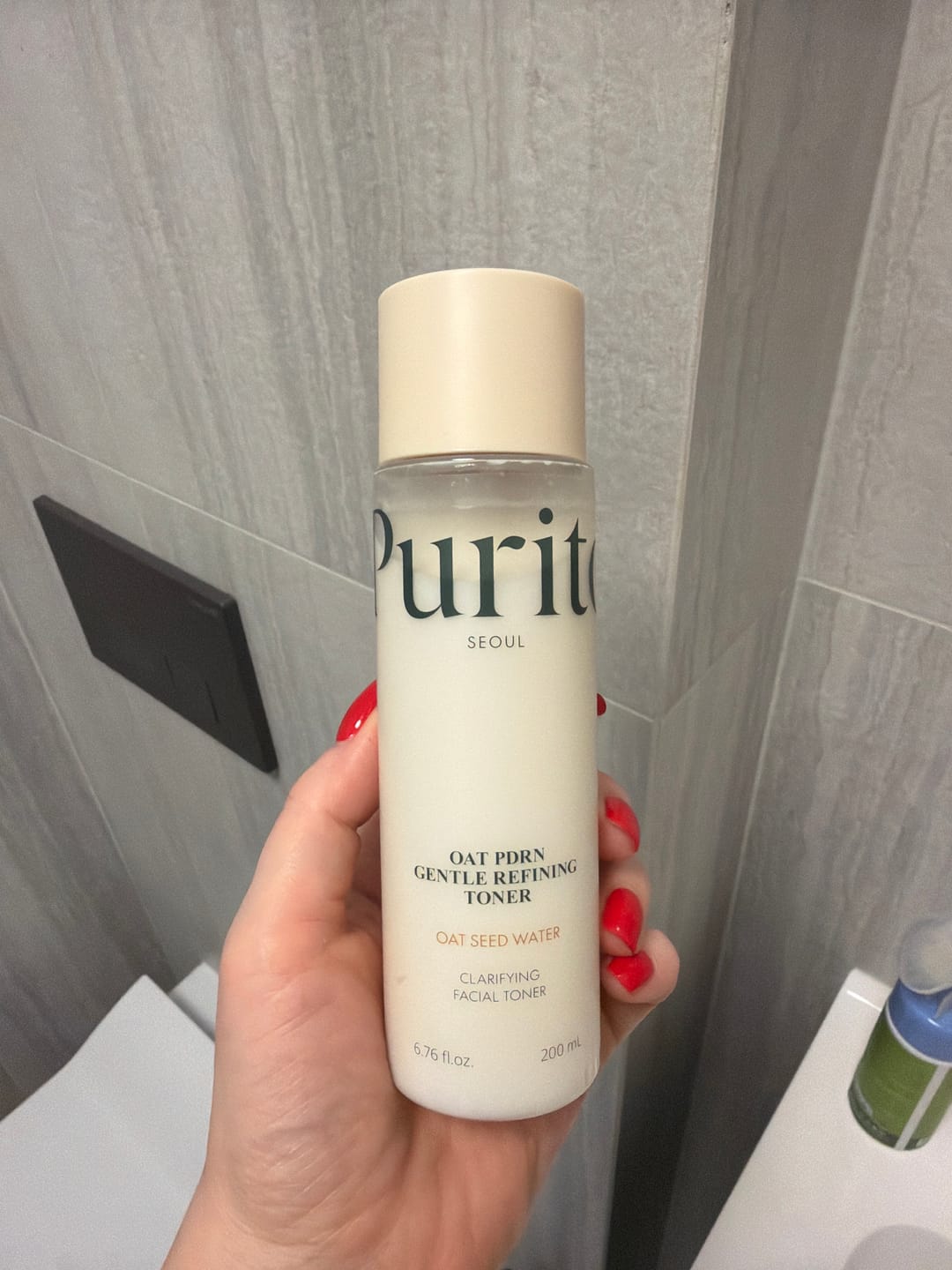 Customer photo review of Nomierinošs un atjaunojošs sejas toniks Purito Seoul Oat PDRN Gentle Refining Toner