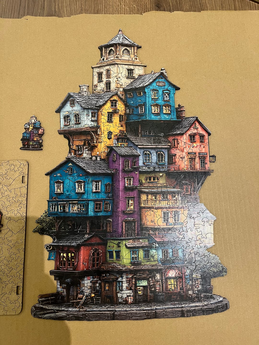 Customer photo review of Ghetto - Ahşap Puzzle