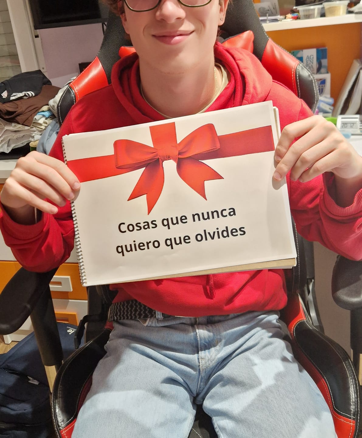 Customer photo review of Álbum imprimible "Feliz cumpleaños"