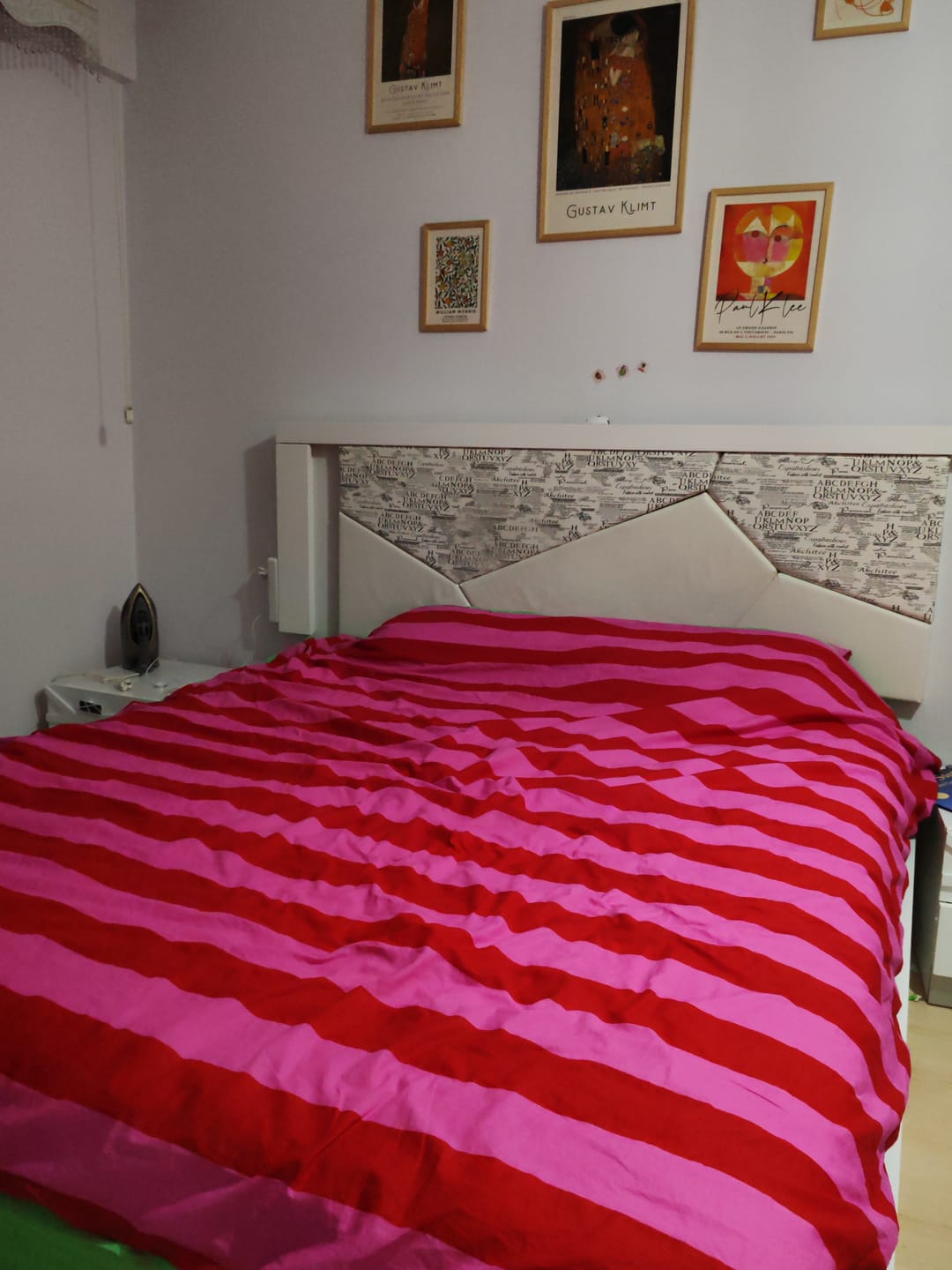 Customer photo review of Cozy Home Popping Colors Çift Kişilik Lastikli Çarşaflı Nevresim Takımı Cherie Yeşil